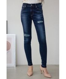 AZUL DENIM リペアスキニーデニム