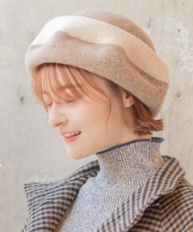 14+（イチヨンプラス）の「バスクマルチway2トーンハット（ハット）」