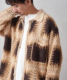 JOURNAL STANDARD relume | CALIFORNIA クロシェアミ ニットカーディガン "OMBRE"(カーディガン/ボレロ)