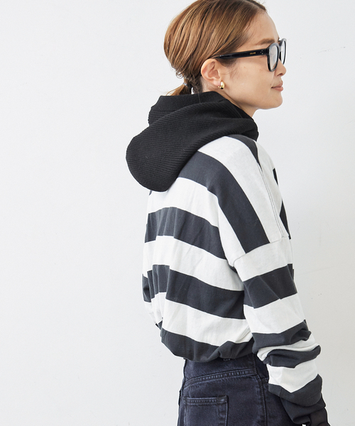 Deuxieme Classe（ドゥーズィエムクラス）の「*JUSPER RIB フーディ