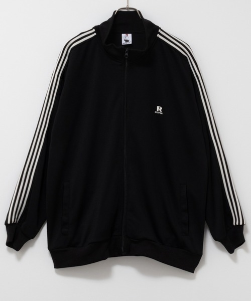 Red Cap Girl(レッドキャプガール)の「RED CAP GIRL レッドキャップガール バックプリントトラックジャケット(ジャージ・メンズ・ブラック/アイボリー・L/M)」の4枚目の写真