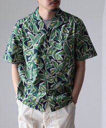 Universal Works / フラワー キャンプカラーシャツ