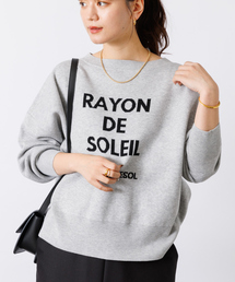 Rouge vif | 【一部店舗限定】ジャガードロゴニット(ニット/セーター)