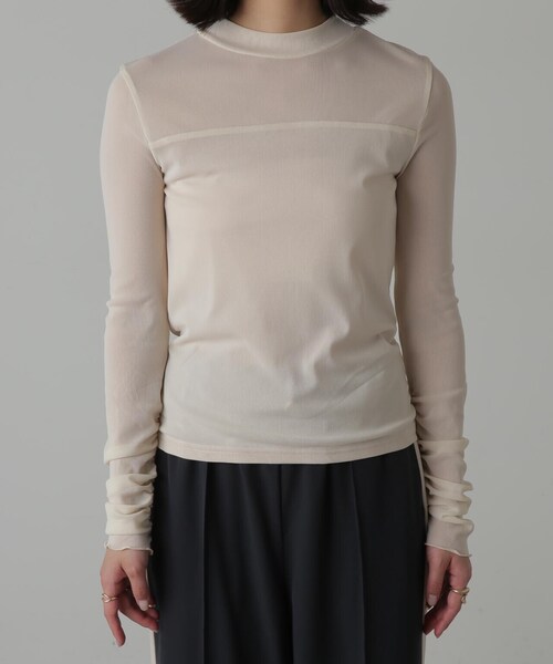 FREE'S MART(フリーズマート)の「◆レイヤードシアーカットソー(Tシャツ/カットソー・レディース・ホワイト/ブラック・FREE)」の17枚目の写真