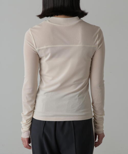 FREE'S MART(フリーズマート)の「◆レイヤードシアーカットソー(Tシャツ/カットソー・レディース・ホワイト/ブラック・FREE)」の19枚目の写真