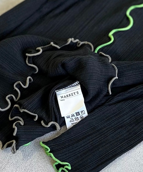 HOGAN RANCH WEAR（ホーガンランチウエア）の「メローリブカットソー（90～150cm）（Tシャツ/カットソー・キッズ・ブラック/ブルー/オフホワイト・90/100/110/120/130/140/150）」の8枚目の写真