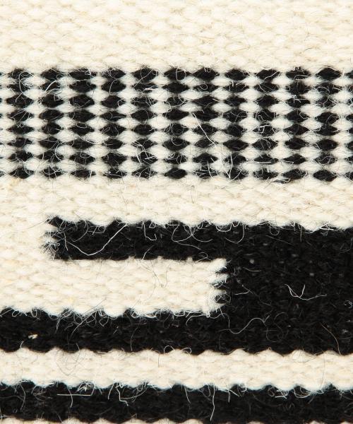 Lilas Campbell（リラキャンベル）の「Lilas Campbell / ウール ジオメトリー クラッチバッグ（クラッチバッグ・レディース・ブラック/ベージュ・ONE SIZE）」の18枚目の写真