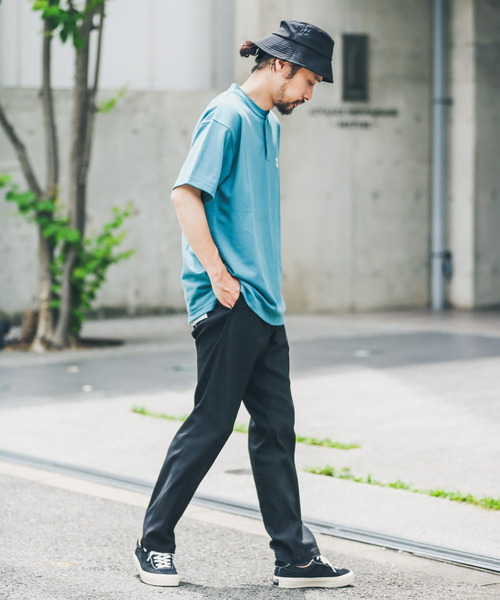 URBAN RESEARCH Sonny Label（アーバンリサーチサニーレーベル）の「『吸水速乾』FEELCOOLカノコワンポイント刺繍プルオーバー（Tシャツ/カットソー・メンズ・オフホワイト/ブルー/ブラック・MEDIUM/LARGE）」の17枚目の写真