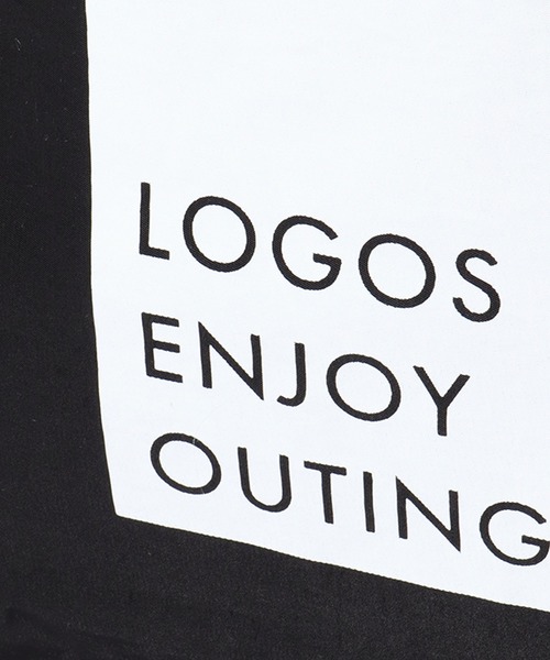 LOGOS(ロゴス)の「【LOGOS/ロゴス】ワンポイントロゴ ニュースペーパーバッグ(メッセンジャーバッグ・メンズ・グレー/ブラック・FREE)」の12枚目の写真