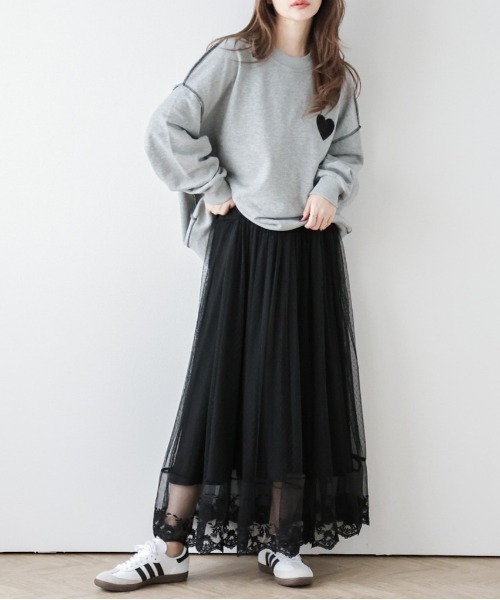 La-gemme(ラジェム)の「ペチコートワンピース(ワンピース・レディース・ブラック/ホワイト・フリー)」の16枚目の写真