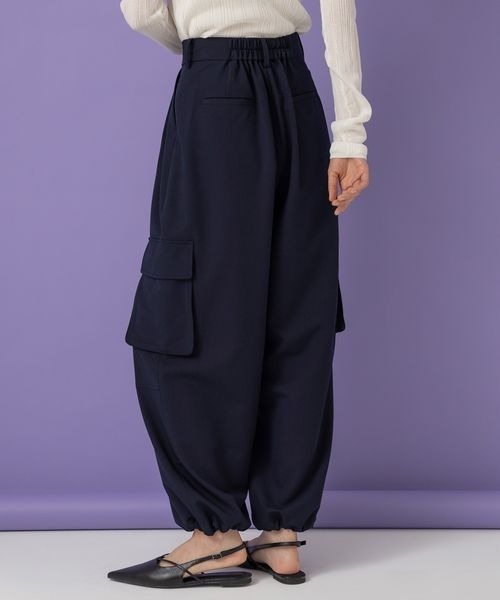 eL（エル）の「【eL】Volume Cargo Pants/104517（カーゴパンツ・レディース・グレー/ネイビー・FREE）」の21枚目の写真