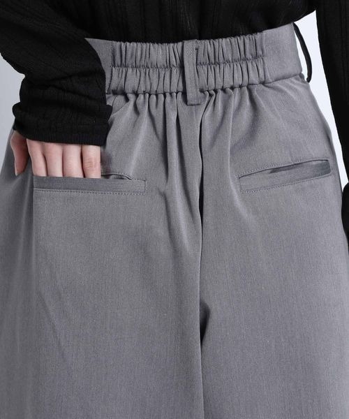 eL（エル）の「【eL】Volume Cargo Pants/104517（カーゴパンツ・レディース・グレー/ネイビー・FREE）」の5枚目の写真