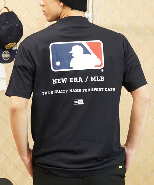 NEW ERA(ニューエラ)の「NEW ERA GOLF/ニューエラゴルフ 半袖Tシャツ ミッドネック 14109057/14109058/14109059(Tシャツ/カットソー・メンズ・ホワイト/ブラック/ネイビー・L/M/XL)」の3枚目の写真
