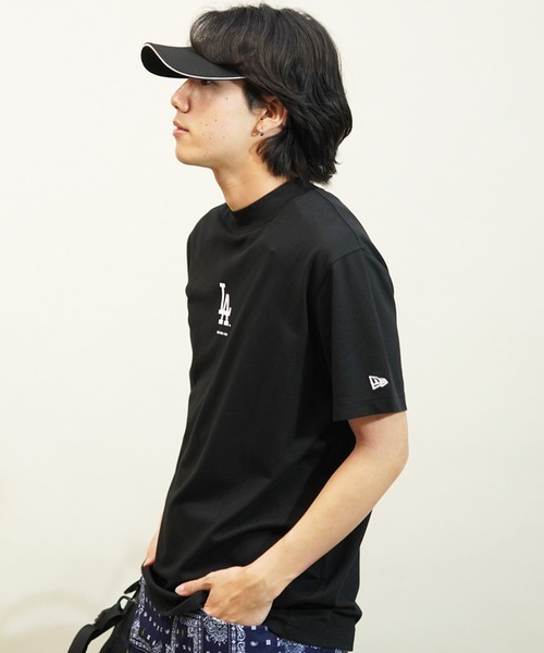 NEW ERA(ニューエラ)の「NEW ERA GOLF/ニューエラゴルフ 半袖Tシャツ ミッドネック 14109057/14109058/14109059(Tシャツ/カットソー・メンズ・ホワイト/ブラック/ネイビー・L/M/XL)」の18枚目の写真