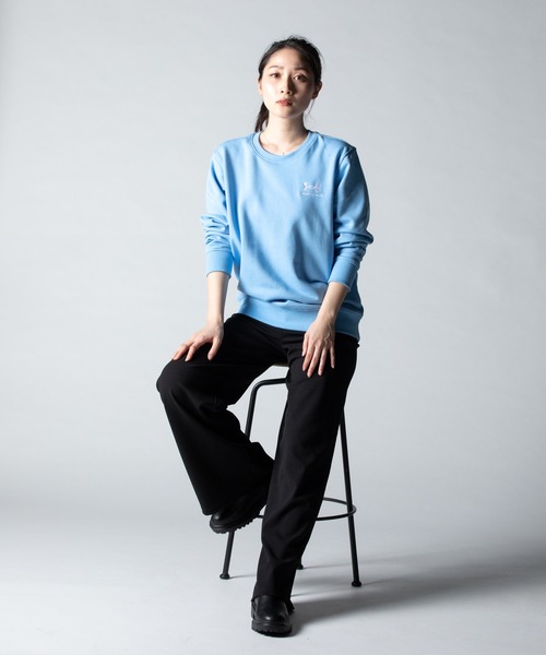 UNDER ARMOUR(アンダーアーマー)の「UAエッセンシャルテリー クルー(トレーニング/メンズ)(スウェット・メンズ・ブルー系・S/M/L/XL/XXL)」の3枚目の写真