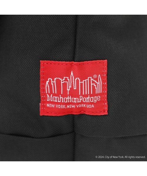 Manhattan Portage(マンハッタンポーテージ)の「Nylon Messenger Bag JR Flap Zipper Pocket NEW YORK CITY(メッセンジャーバッグ・メンズ・ブラック・SMALL)」の12枚目の写真