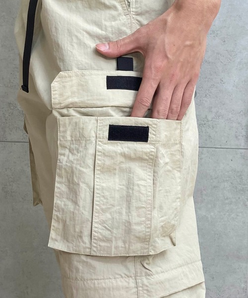 SANTA CRUZ(サンタクルーズ)の「【ムラサキスポーツ限定】SANTACRUZ/サンタクルーズ カーゴパンツ カーゴショーツ 2WAY コンバーチブル仕様 502241503(カーゴパンツ・メンズ・ブラック/オリーブ/ライトベージュ・M/L)」の10枚目の写真