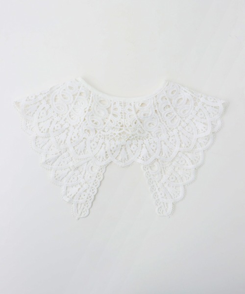 Honeys(ハニーズ)の「付け衿/レース(付け襟・レディース・ホワイト/ブラック・FREE/F)」の8枚目の写真