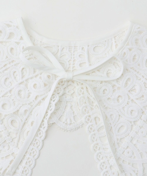 Honeys(ハニーズ)の「付け衿/レース(付け襟・レディース・ホワイト/ブラック・FREE/F)」の9枚目の写真