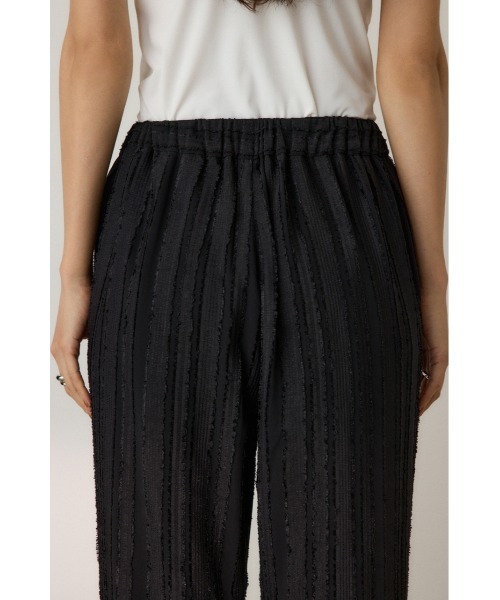 crie conforto(クリーコンフォルト)の「カットジャガードワイドパンツ(その他パンツ・レディース・ブラック/グレー・MEDIUM/SMALL)」の12枚目の写真