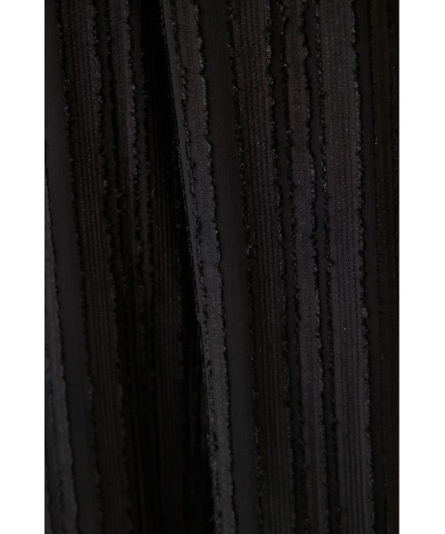 crie conforto(クリーコンフォルト)の「カットジャガードワイドパンツ(その他パンツ・レディース・ブラック/グレー・MEDIUM/SMALL)」の14枚目の写真