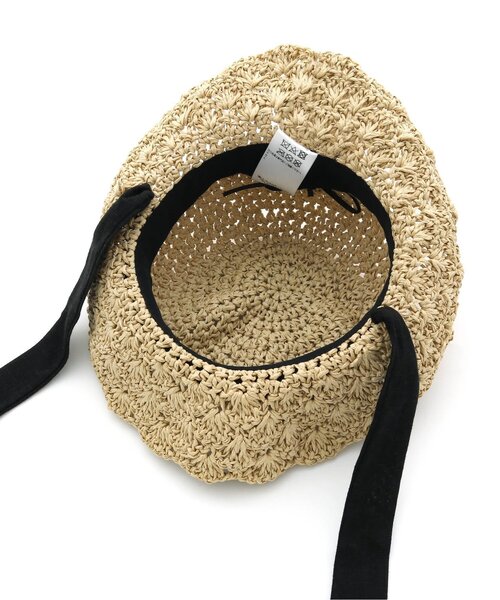 apres les cours（アプレレクール）の「リボンベビーペーパーハット（その他ベビー用品・キッズ・アイボリー/ベージュ・46/48）」の14枚目の写真