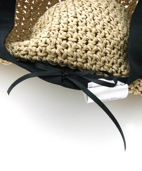 apres les cours（アプレレクール）の「リボンベビーペーパーハット（その他ベビー用品・キッズ・アイボリー/ベージュ・46/48）」の15枚目の写真