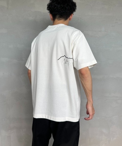 NANGA（ナンガ）の「[NANGA/ナンガ] 別注 ブランドロゴ刺繍 ショート