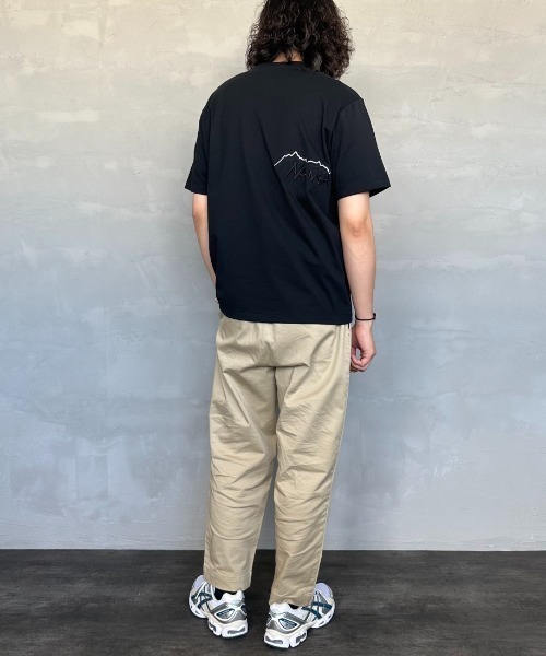 TATRAS ☆ 別注 限定！ショートスリーブTシャツ 要在庫確認 TATRAS/タトラス] RISTEN ブランド刺繍ロゴ ショートスリーブT