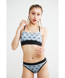 福寿外貌（フクジュガイボウ）の「アルファベットロゴ ブラレット　ノンワイヤーブラ（ブラジャー）」