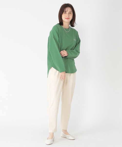 studio CLIP(スタディオクリップ)の「【UV/吸水速乾/マシンウォッシャブル】PENNEYS Tシャツ(Tシャツ/カットソー・レディース・ネイビー/グリーン/レッド・FREE)」の11枚目の写真