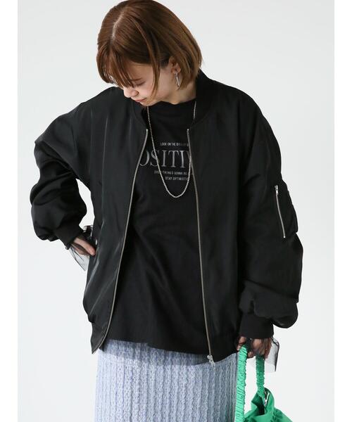 Lugnoncure（ルノンキュール）の「ミリタリーブルゾン（ノーカラージャケット・レディース・カーキ/オフホワイト/ブラック・F）」の11枚目の写真