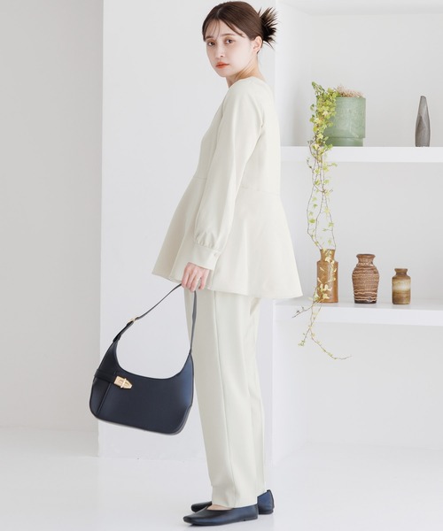 Dita Muaj.（ディータムアージュ）の「ぺプラムブラウス（シャツ/ブラウス・レディース・ナチュラル/ブラック・FREE）」の15枚目の写真