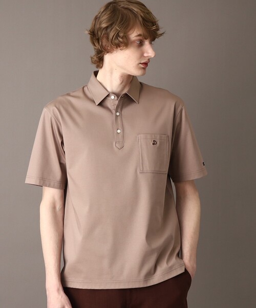 DRESSTERIOR（ドレステリア）の「【接触冷感/抗菌防臭/消臭】ICE CLEAR COTTON オーバーフィットポロシャツ（ポロシャツ・メンズ・ホワイト/ネイビー/ブラック/ブラウン系その他・90/92/91/94）」の7枚目の写真