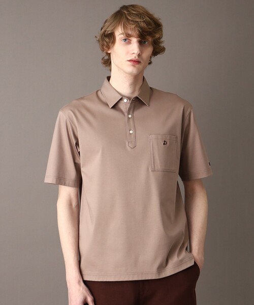 DRESSTERIOR（ドレステリア）の「【接触冷感/抗菌防臭/消臭】ICE CLEAR COTTON オーバーフィットポロシャツ（ポロシャツ・メンズ・ホワイト/ネイビー/ブラック/ブラウン系その他・90/92/91/94）」の8枚目の写真