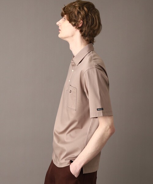 DRESSTERIOR（ドレステリア）の「【接触冷感/抗菌防臭/消臭】ICE CLEAR COTTON オーバーフィットポロシャツ（ポロシャツ・メンズ・ホワイト/ネイビー/ブラック/ブラウン系その他・90/92/91/94）」の11枚目の写真