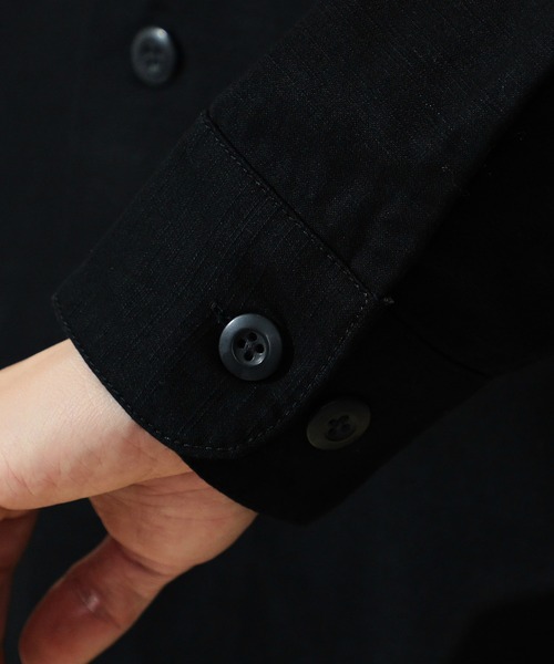 Alpha Industries（アルファインダストリーズ）の「ユーティリティシャツ/ベトジャン刺繍 長袖（VIETNAM）（シャツ/ブラウス・メンズ・ブラック/オリーブ/グレー・MEDIUM/LARGE/X-LARGE）」の20枚目の写真