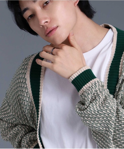 LION HEART（ライオンハート）の「【限定展開】“LH-1”LION HEARTロゴリング/サージカルステンレス（金属アレルギー対応）【LION HEART / ライオンハート】（リング・メンズ・シルバー×ブラック・21号/19号/17号/15号/13号）」の21枚目の写真