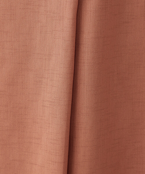 COMME CA ISM（コムサイズム）の「麻調ストレッチ　巻き風スカート（スカート・レディース・テラコッタ/チャコール/ベージュ・SMALL/MEDIUM/LARGE）」の16枚目の写真