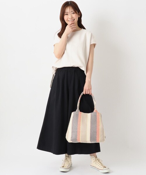 one'sterrace（ワンズテラス）の「【A4可】SE 雑材 モザイクトート（トートバッグ・レディース・オレンジ系その他5/ベージュ系8・99）」の14枚目の写真