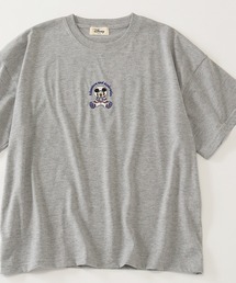 【Disney/ディズニー】アートワークデザイン ワイド半袖クルーネックTシャツ