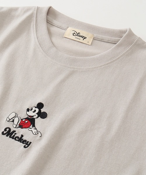 Disney(ディズニー)の「【Disney/ディズニー】アートワークデザイン ワイド半袖クルーネックTシャツ(Tシャツ/カットソー・レディース・ネイビー/グレー/イエロー/杢グレー・M/L)」の20枚目の写真