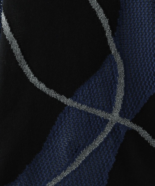 HARE（ハレ）の「ハイショクラメラインニットプルオーバー(HARE)（ニット/セーター・メンズ・ホワイト/ブラック・FREE）」の15枚目の写真