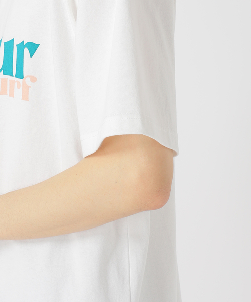 417 EDIFICE（フォーワンセブンエディフィス）の「LE BONJOUR SURF 417別注 LOGO tee（Tシャツ/カットソー・メンズ・ブラック/ホワイト/ベージュ・MEDIUM/LARGE）」の16枚目の写真