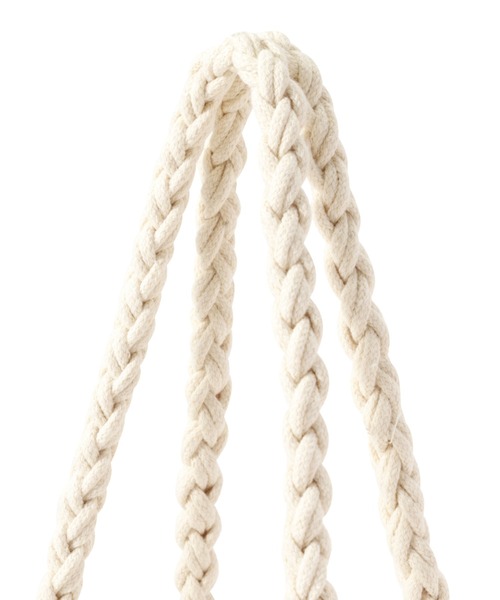 Vincent Pradier（ヴァンサンプラディエ）の「(VINCENT PRADIER)巾着袋付きメッシュトートバッグ（トートバッグ・レディース・ブラック/ホワイト・FREE）」の5枚目の写真