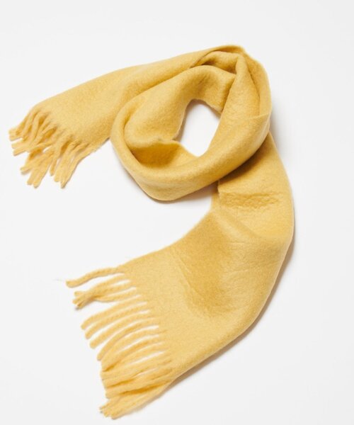 Lui's（ルイス）の「カラーブークレーマフラー（マフラー・レディース・ブルー/イエロー/ブラック・FREE）」の11枚目の写真