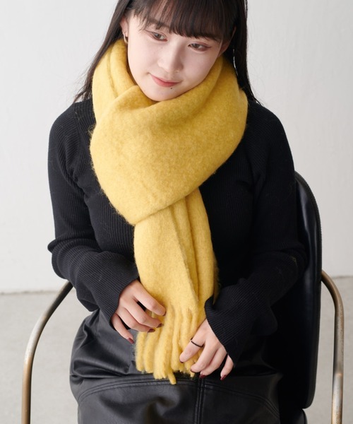 【最終価格】Lui’s×イノウエブラザーズ Brushed Scarf THE INOUE BROTHERS マフラー 「THE BROTHERS」イノウエ