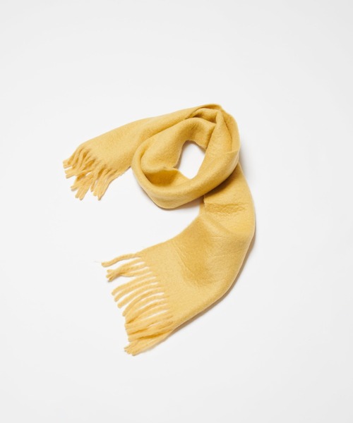 Lui's（ルイス）の「カラーブークレーマフラー（マフラー・レディース・ブルー/イエロー/ブラック・FREE）」の8枚目の写真