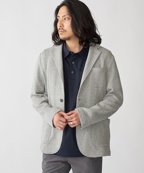 【お値下げしました】SHIPS ジャケット SHIPS｜SHIPS any: <洗濯機可能>サマー ニット ジャケット 25SS