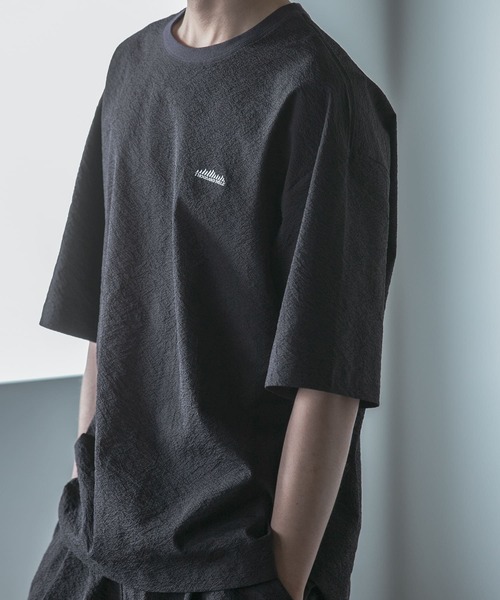 THOUSAND MILE（サウザンドマイル）の「『別注』THOUSAND MILE×UR　WASHER CODE T-SHIRTS（Tシャツ/カットソー・メンズ・モカ/チャコールグレー/ブラック・SMALL/MEDIUM/LARGE/X-LARGE）」の5枚目の写真